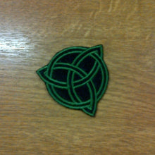 Motif Patch Wiccan Double Triquetra