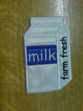 Motif Patch Milk Carton