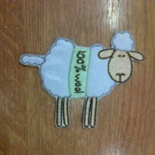 Motif Patch Funny 100% Wool Sheep