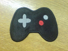 Motif Patch Gamer Geek Game Control Pad