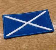 Motif Patch Scottish Saltire Flag