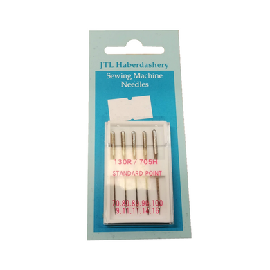 Haberdashery Sewing Machine Needles Standard Point 9's/11's/14's/16's 130R/705H