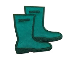 Motif Patch Pair of Wellies Wellington Boots